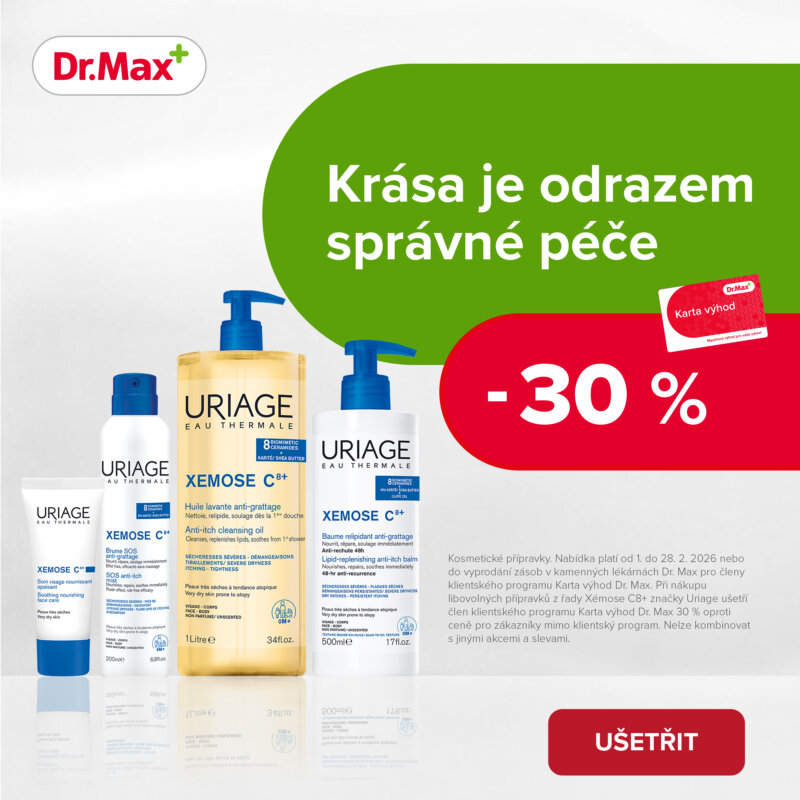 Dr.Max Homepark Zličín Uriage Xémose se slevou 30 %